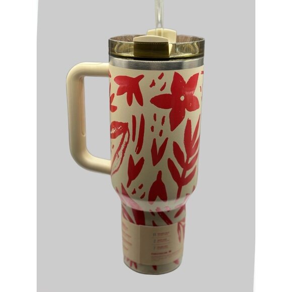 Stanley 40oz Resort Floral Tumbler Quencher H2.0 Limited Edition New Authentic - Picture 3 of 10